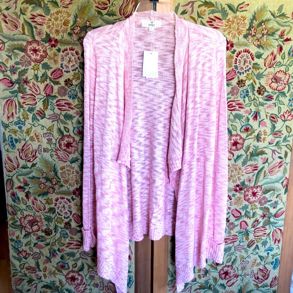 Pink Republic knit cardigan size Small
